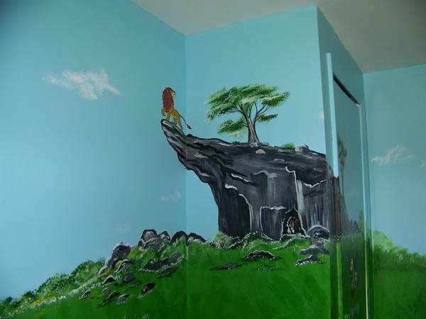 mickey mural