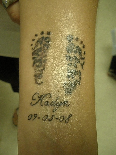 Tattoo Tribute-Little Feet