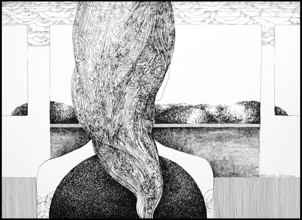 The girl at the window