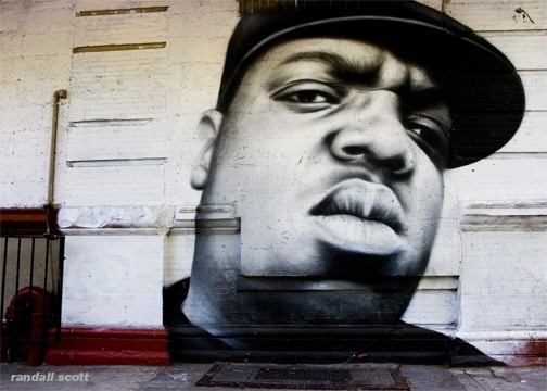 Mural on Franklin St., Brooklyn