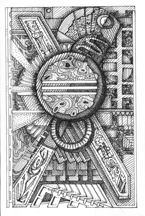 ink drawing 7