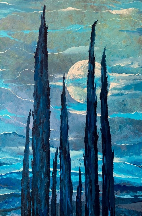 Cypress trees