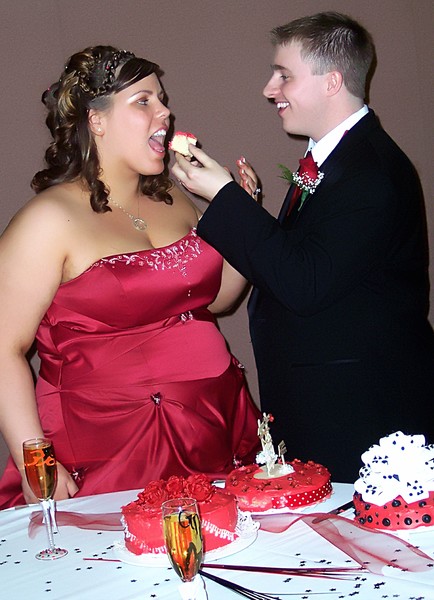 The Bride Has Her Cake