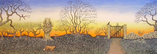 Cumbrian Winter Hedge 3