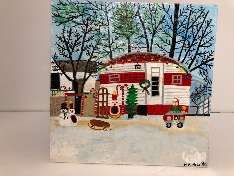 Christmas Camper without Santa (Commissioned)