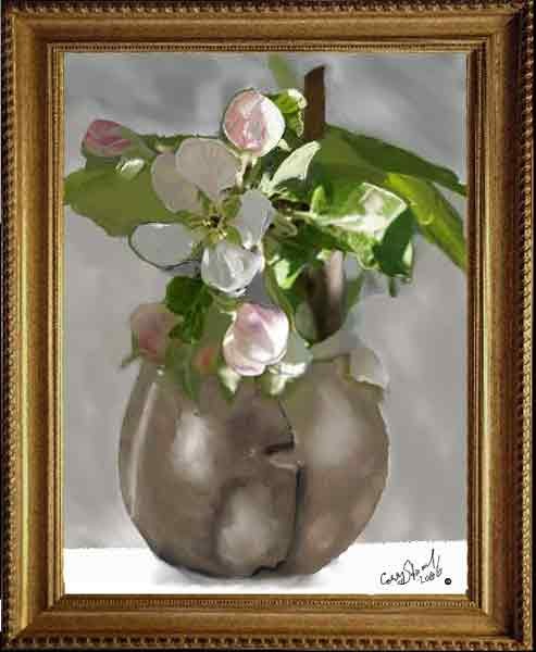 Flowers in a vase