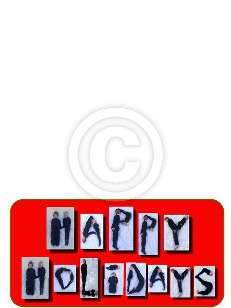 Happy Holiday Cards - Body Signs