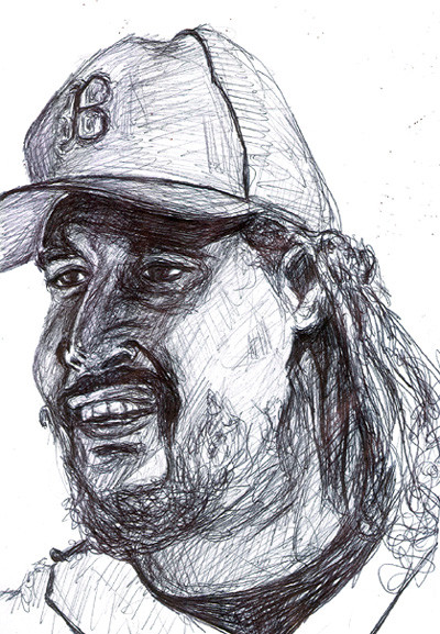 Manny being Manny/ball point pen