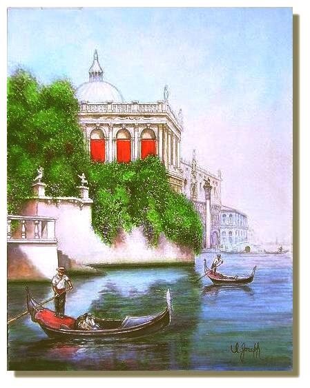 Along the grand canal