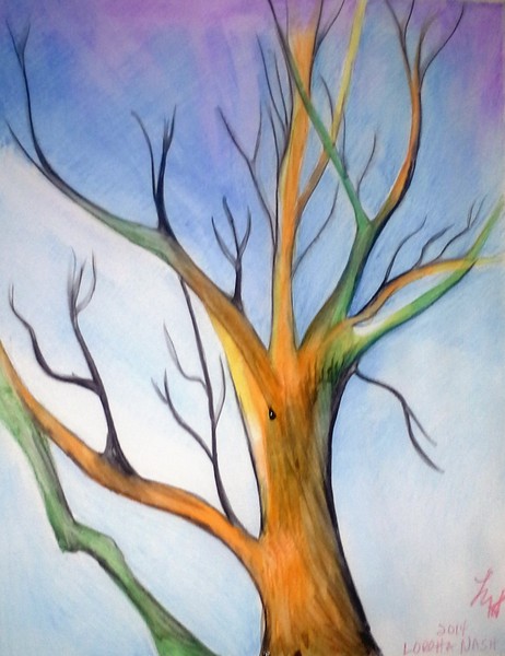 Another tree watercolor
