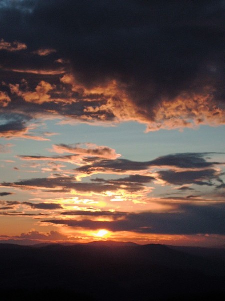 sunset from last night 8-11-06