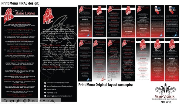 Cousins Maine Lobster - Print Menu