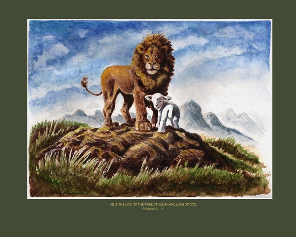 He is the Lion of Judah and Lamb of God