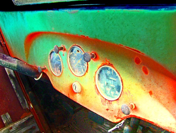 Old Truck Dash