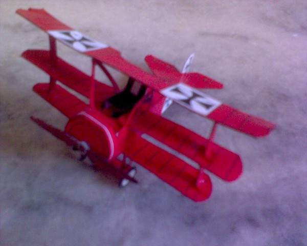Paper made Single Seater Plane