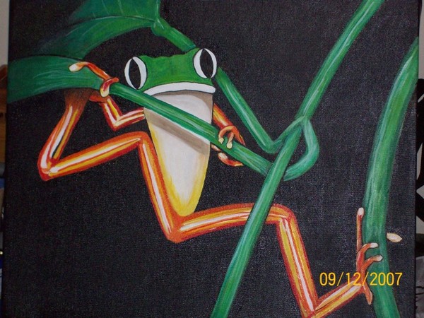 CUTE LITTLE FROGGIE
