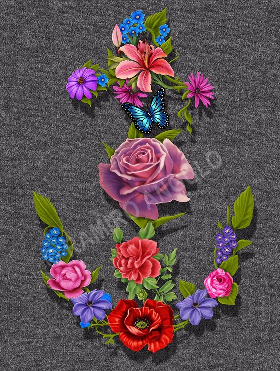 Anchor flowers