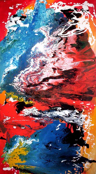 Symphony in Red and Blue