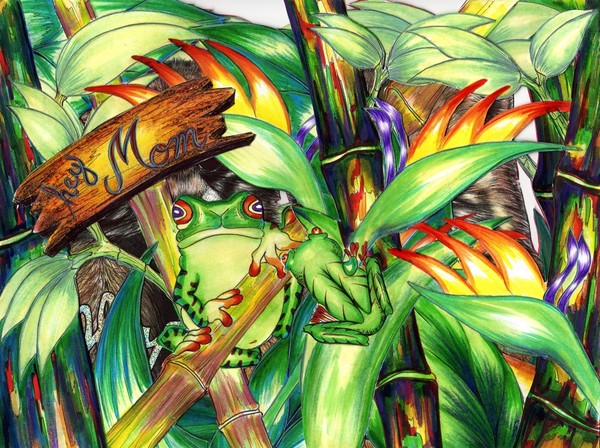 2 Tree Frogs