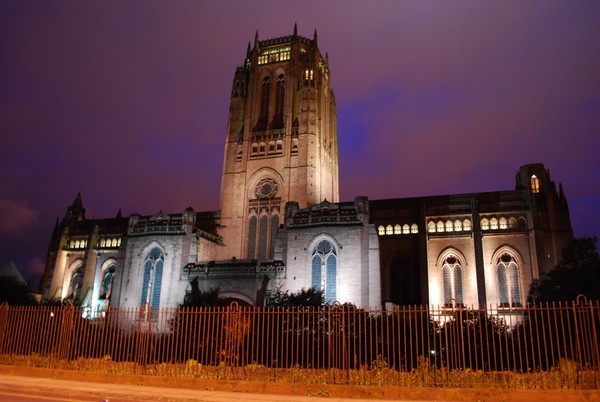 Liverpool Anglican Cathedral at Night