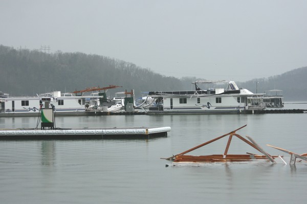 Grider Hill DOck Storm 4-11-2008
