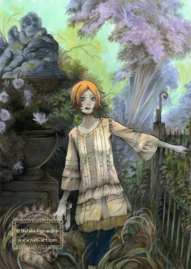Soledad in the Abandoned garden