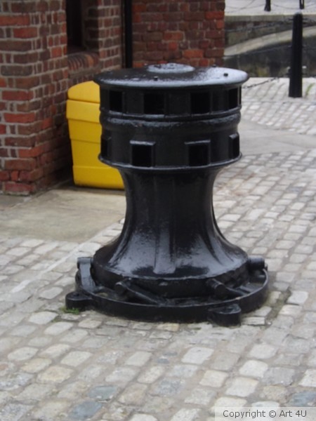An Old Capstan, Liverpool Docks