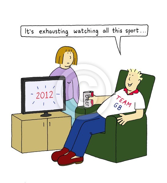 It's exhausting watching all this sport.