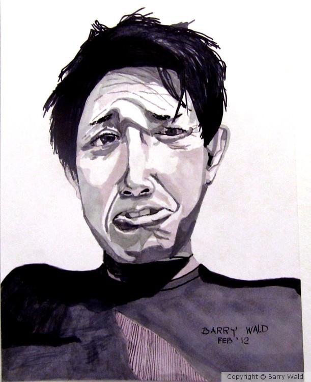 Man Making Faces