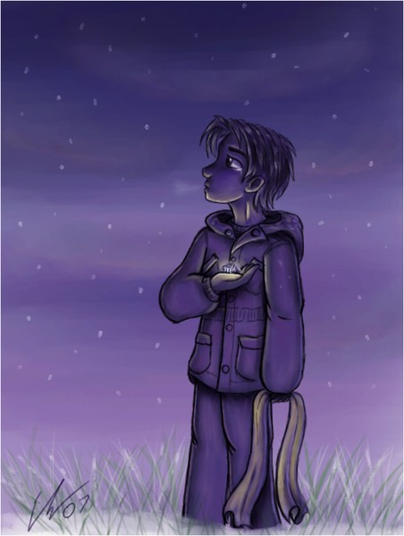 Snow spider fan art: Goodbye Bethan