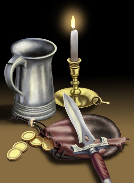 medieval still life