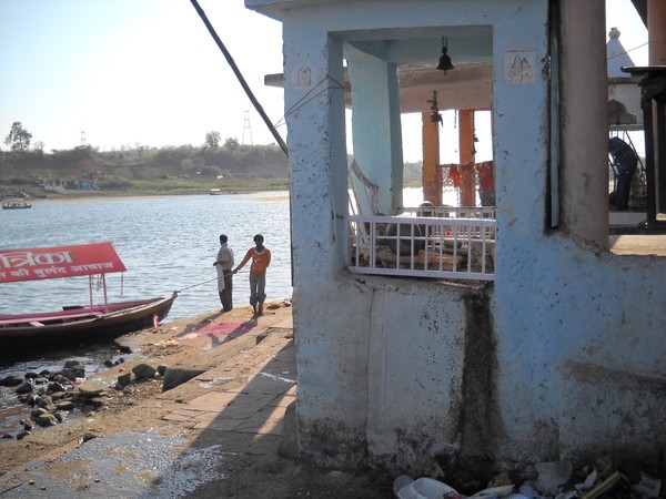 Evening-Scene at Bank Of River