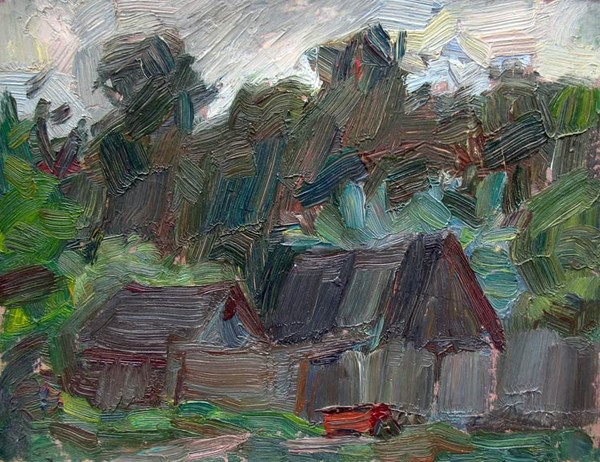 Domodedovo. Backyards. 1978
