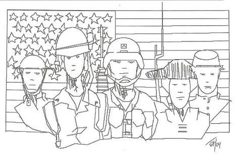 Soldiers Then and Now