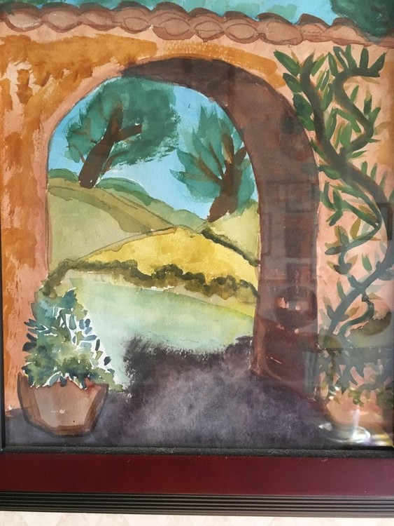 the arch
