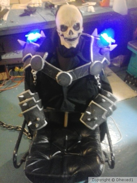 Ghost Rider Blue Cosplay 031