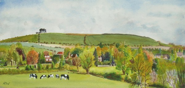 Liddington Hill from Wanborough