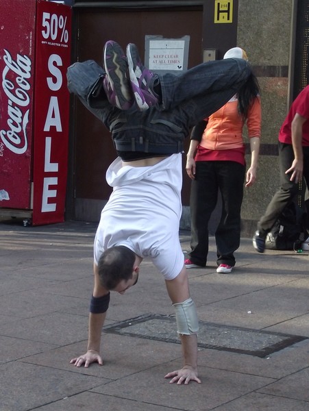 Street dancers