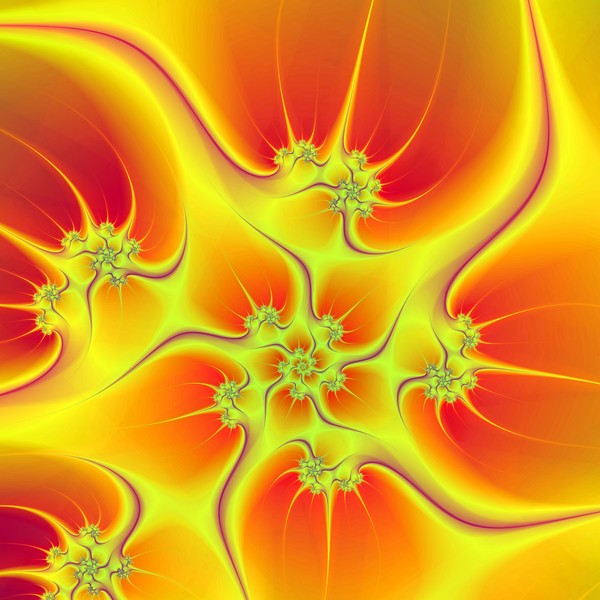 Spikey Floral Spiral