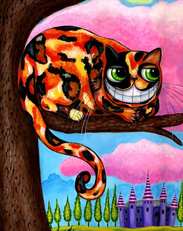 Calico Cheshire Cat