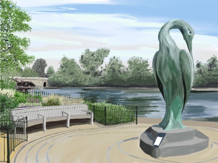 Isis statue