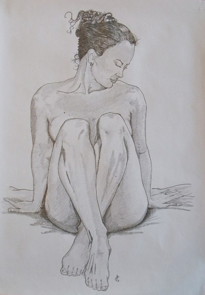 Sitting Nude