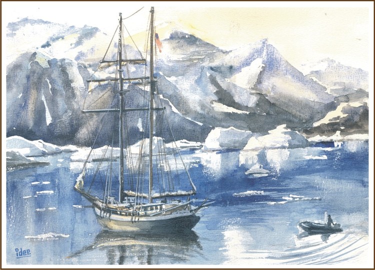 A sailing-trip to Antarctica
