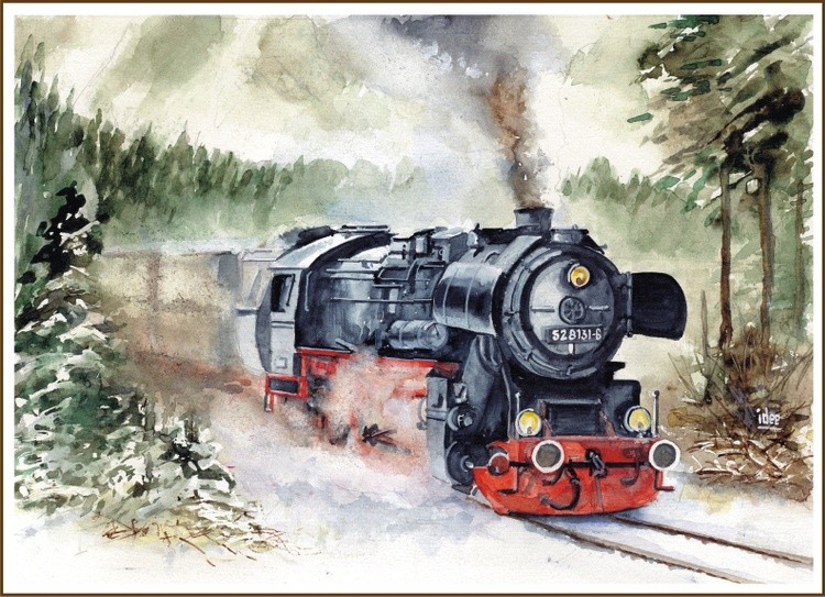 STEAMING THROUGH THE BAVARIAN FOREST