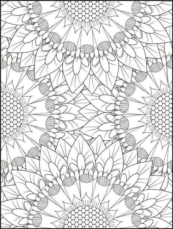 Abstract Coloring Pages 34