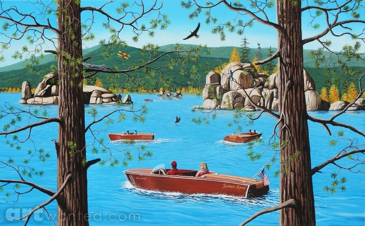 Woodies on Boulder Bay