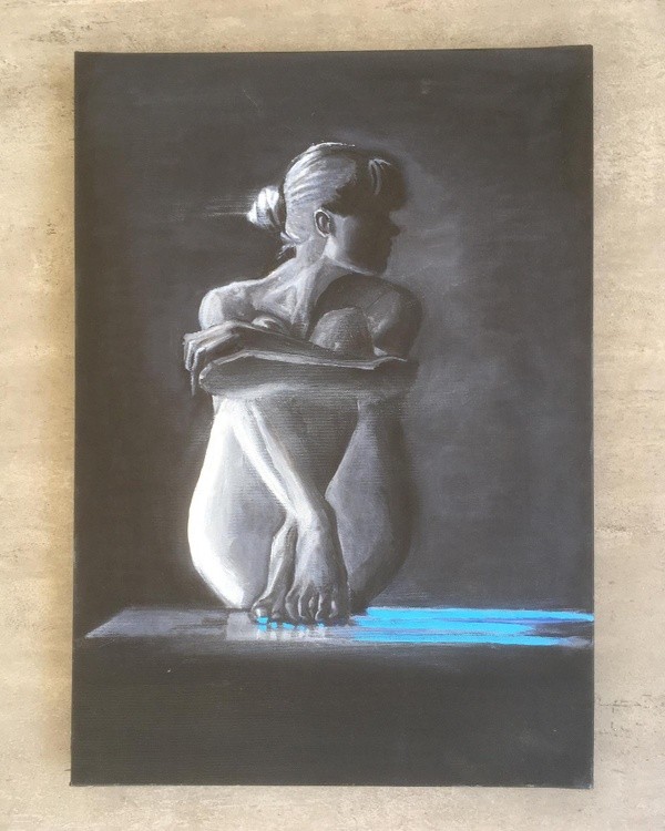 Oil painting 50x35cm