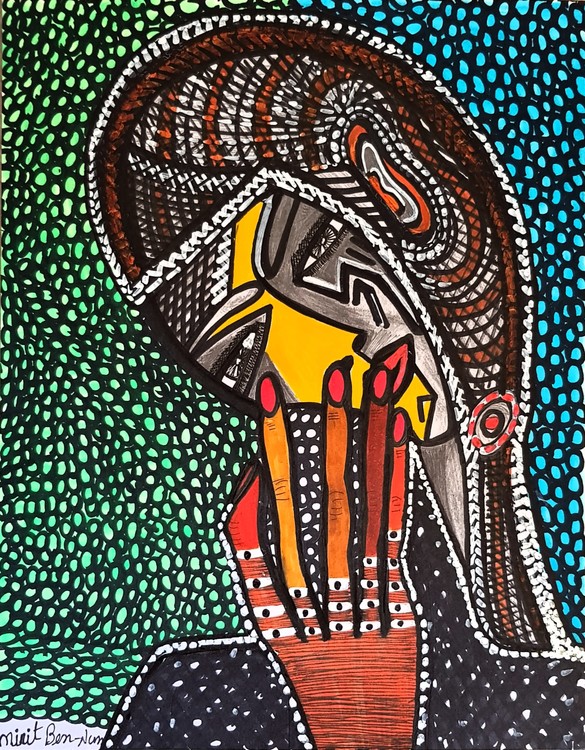 artwork in israel mirit ben nun modern paintings and drawings 