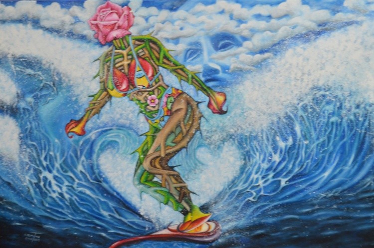 Riding the waves