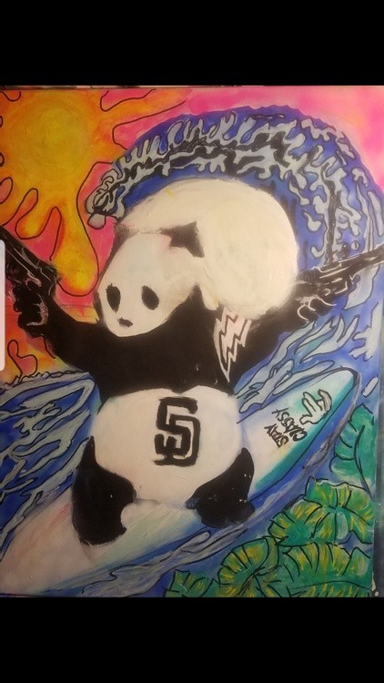 SD Surfing Panda